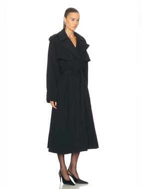 SKIMS Boyfriend Fleece Oversized Trench Coat XS
